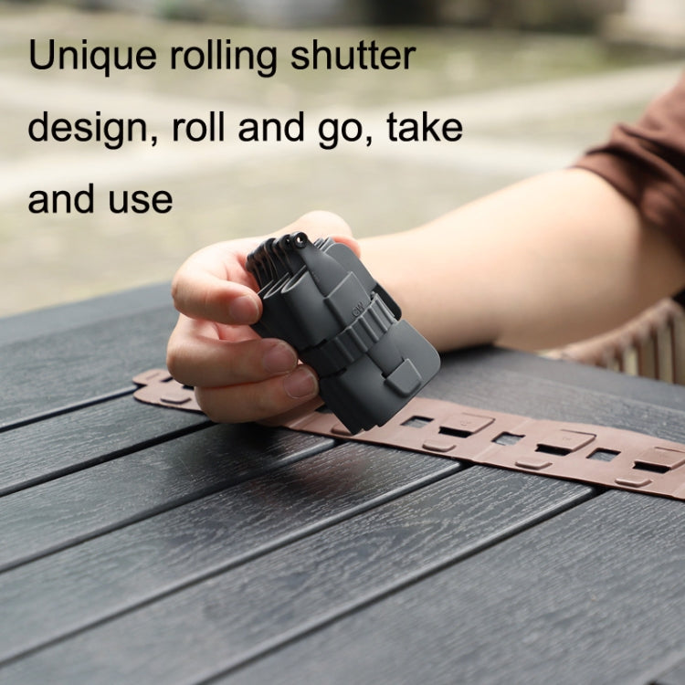 Sunnylife MM3-SN443 For Mini 3 Pro Propeller Blades + Silicone Folding Storage Bag(Yellow Strip+Brown Bag) - HoMEdemic™ 