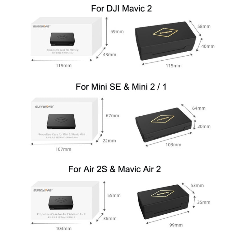 Sunnylife M2-SN9355 Blade Propeller Portable Storage Box For DJI Mini SE / 2 / 2 SE / 1 - HoMEdemic™ 