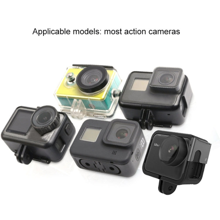 TUYU Motorcycle Helmet Chin Action Camera Mobile Phone Mounting Bracket Blue Bracket+Mobile Phone Clip - HoMEdemic™ 