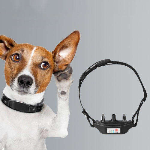 Intelligent Anti-barking Device Dog Trainer Collar, Style: Vibration+Sound(Black) - HoMEdemic™ 