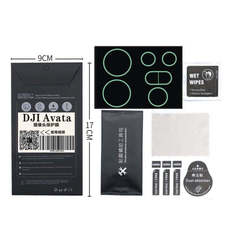 Sensor+Lens+Glasses Protective Film Anti-scratch Film for DJI Avata Advanced Version - HoMEdemic™ 