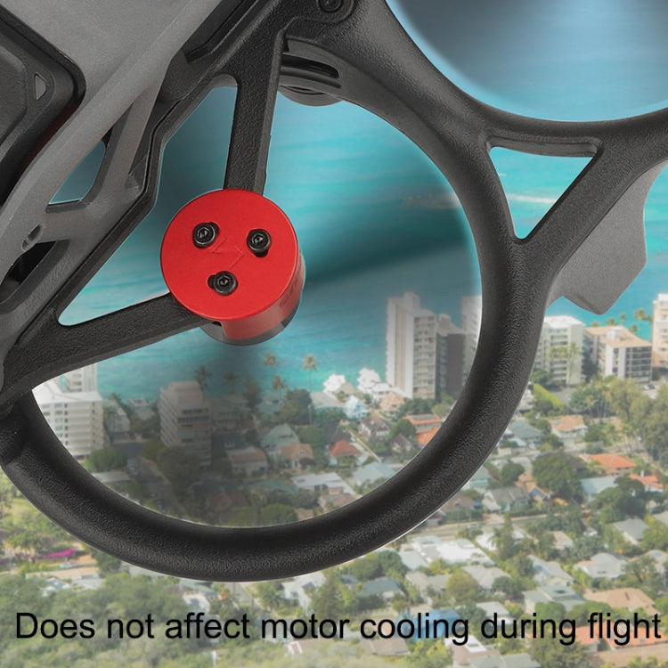 4 PCS / Set Sunnylife AT-MD475 Dust-proof Waterproof Aluminum Alloy Motor Cover For DJI Avata(Black) - HoMEdemic™ 