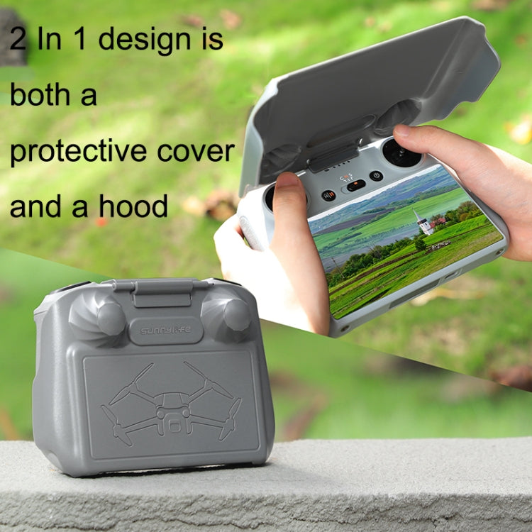 Sunnylife MM3-YK466 RC Joystick Screen Scratch Resistant Remote Control Protective Hood for DJI Mini 3 Pro(Grey) - HoMEdemic™ 