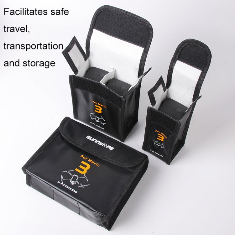 For Mavic 3 Sunnylife M3-DC105 2 In 1 Batteries Safe Storage Explosion-proof Bags - HoMEdemic™ 
