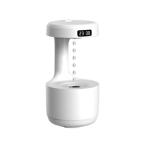 W1 LED Smart Display Anti-Gravity Water Drop Humidifier(White) - HoMEdemic™ 