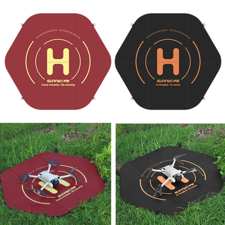 Sunnylife TJP09 For DJI Avata / Mini 3 Pro 60cm Waterproof Double Sided Folding Apron(Black Red) - HoMEdemic™ 