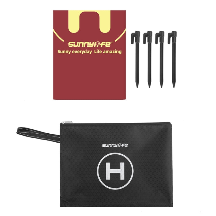 Sunnylife TJP09 For DJI Avata / Mini 3 Pro 60cm Waterproof Double Sided Folding Apron(Black Red) - HoMEdemic™ 