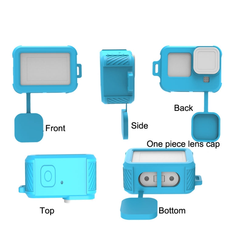 For GoPro HERO10 Black / HERO9 Black Liquid Silicone Case(Transparent) - HoMEdemic™ 