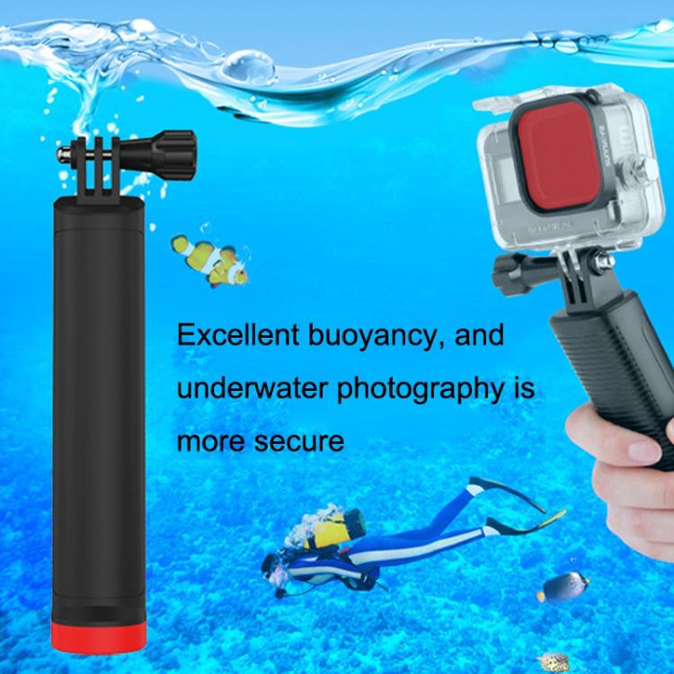 Sunnylife TY-Q9260 For Action 3 / GoPro Hero 11 / 360 ONE RS Action Camera Handle Floating Rod(Black) - HoMEdemic™ 