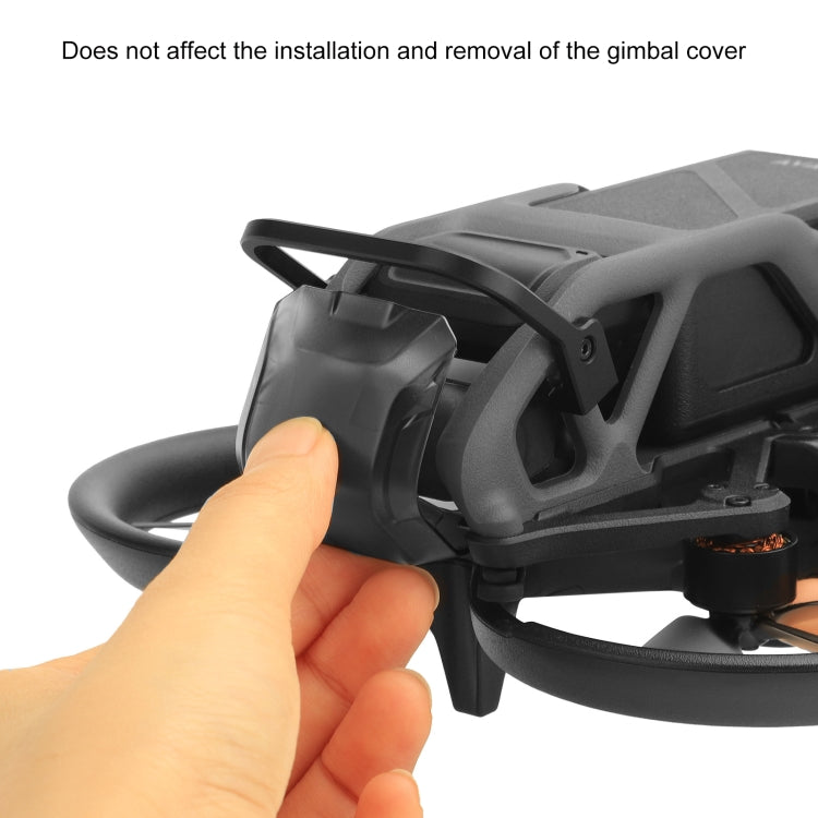 Sunnylife Gimbal Lens Aluminum Anti-collision Bumper For DJI Avata(Black) - HoMEdemic™ 