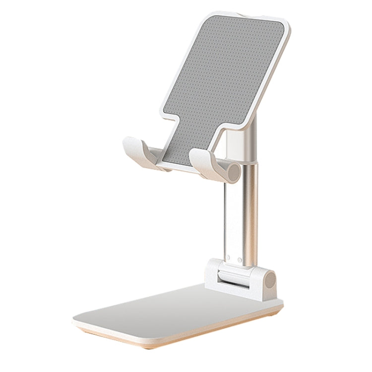 SSKY X5 Desktop Phone Live Foldable Tablet Bracket, Style: Standard Version (White) - HoMEdemic™ 