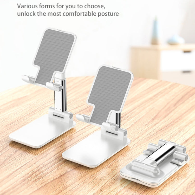 SSKY X5 Desktop Phone Live Foldable Tablet Bracket, Style: With Mirror Version (Pink) - HoMEdemic™ 