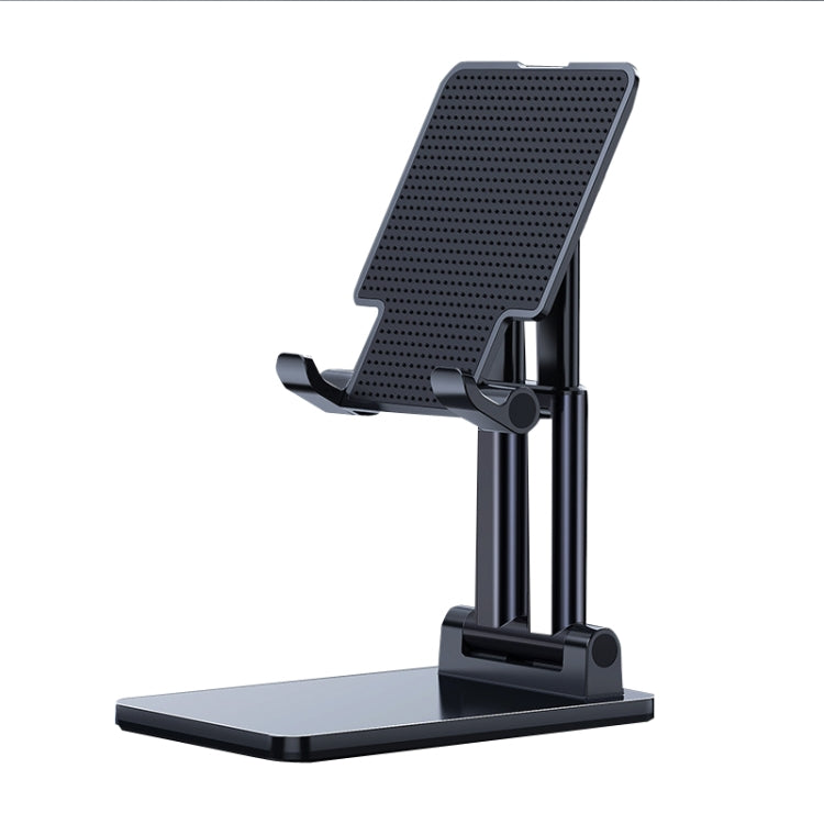 SSKY X5 Desktop Phone Live Foldable Tablet Bracket, Style: Double Rod Phone Version (Black) - HoMEdemic™ 