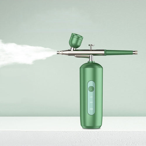 Handheld Home Sprayer Face High Pressure Oxygen Hydration Beauty Instrument(2133 Green) - HoMEdemic™ 