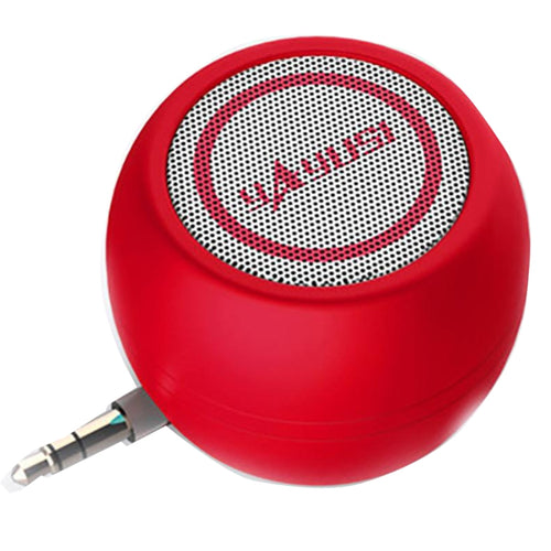 Yayusi A5 Mobile Phone Computer Plug In Audio Mini External Speaker, Color: Vitality Red - HoMEdemic™ 