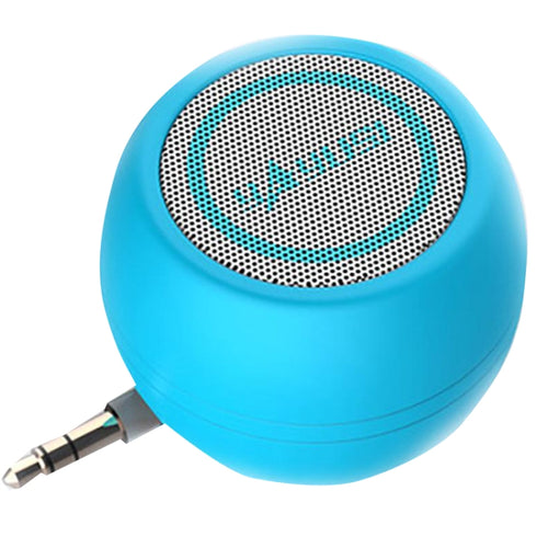 Yayusi A5 Mobile Phone Computer Plug In Audio Mini External Speaker, Color: Sky Blue - HoMEdemic™ 