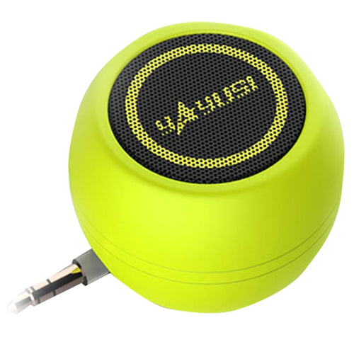 Yayusi A5 Mobile Phone Computer Plug In Audio Mini External Speaker, Color: Fresh Green - HoMEdemic™ 