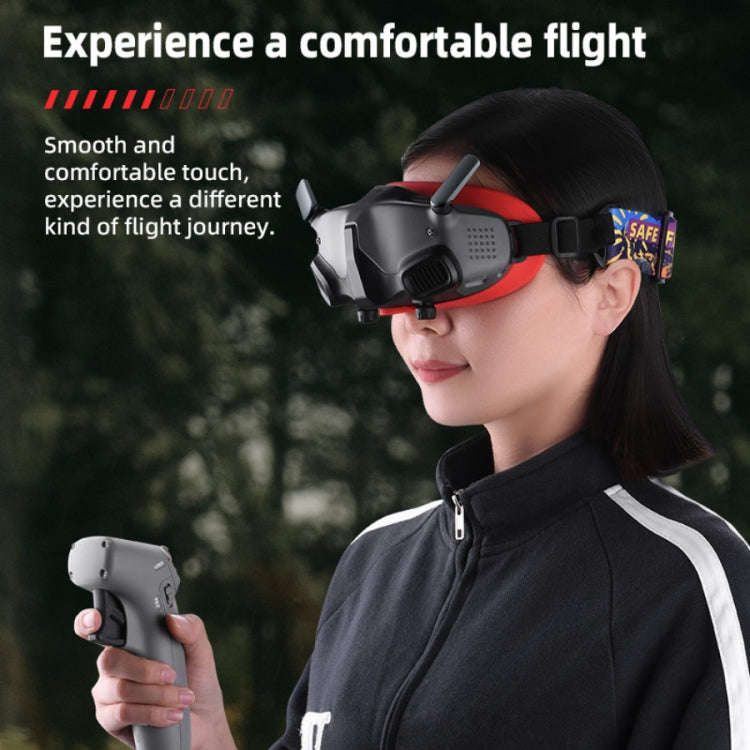 For DJI Avata Goggles 2 Eye Pad Silicone Protective Cover(Red) - HoMEdemic™ 