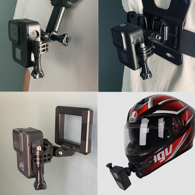 2 PCS Action Camera Universal Centered Vertical Shoot Horizontal Shoot Adapter - HoMEdemic™ 