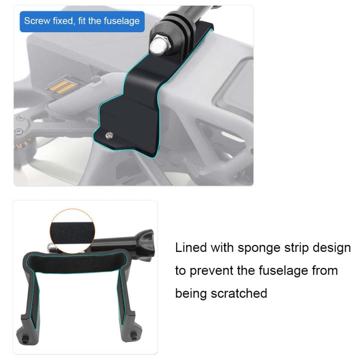 For DJI Avata CQT Upper Expansion Adapter Sports Camera Bracket(913356) - HoMEdemic™ 