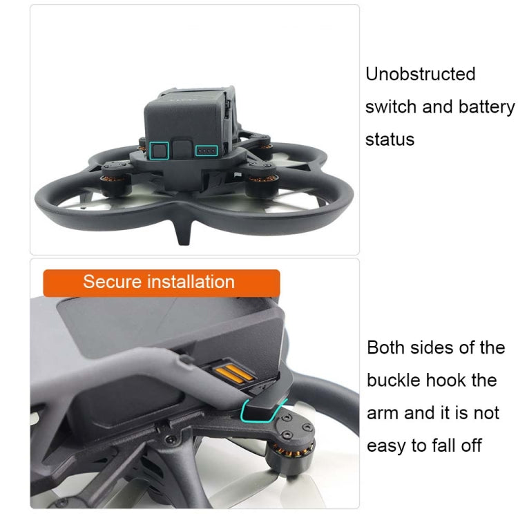 For DJI Avata CQT 913318 Body Battery Reinforcement Anti-drop Buckle - HoMEdemic™ 