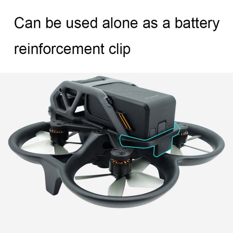 For DJI Avata CQT 2 In 1 Battery Anti-Falling Decorative Rear Wing Buckle Battery(913491) - HoMEdemic™ 