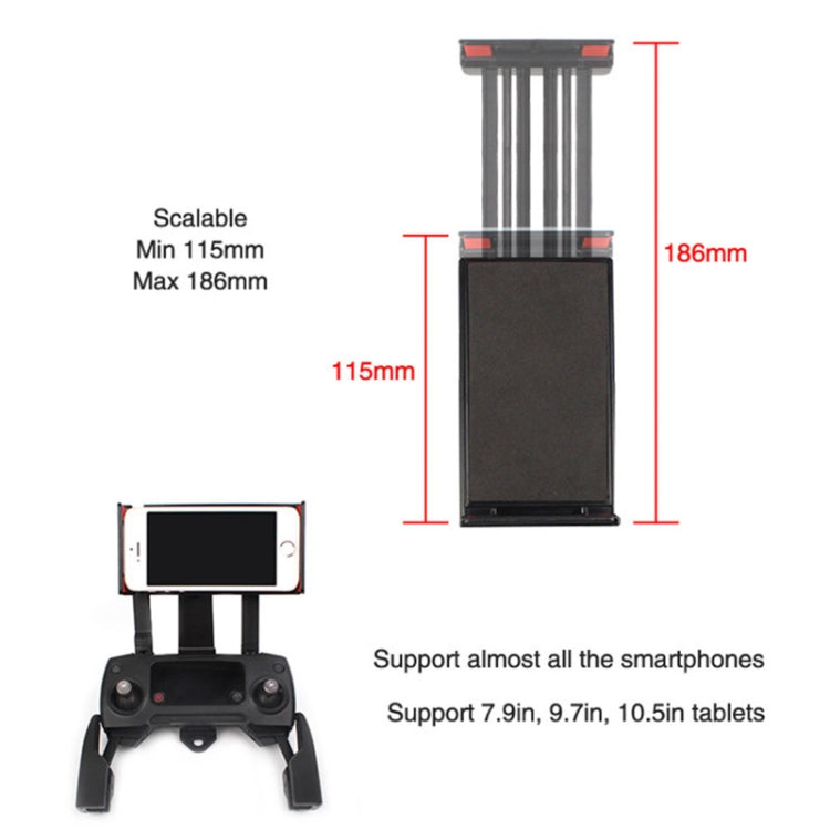 For DJI Spark Mavic Air Remote Controller Phone Tablet Holder Mount - HoMEdemic™ 