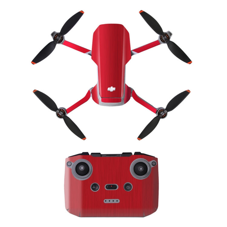 Sunnylife MM2-TZ452 For DJI Mini 2 / Mini 4K / DJI Mini 2 SE  Waterproof PVC Drone Body + Arm + Remote Control Decorative Protective Stickers Set(Drawing Red) - HoMEdemic™ 