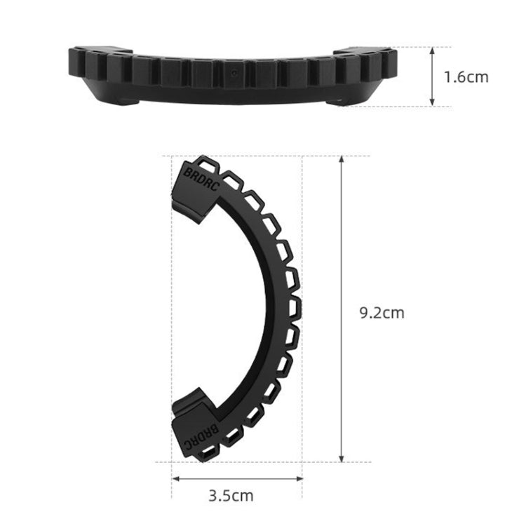 For DJI Avata BRDRC-9604 4pcs Drone Propeller TPU Protective Guard UAV Bumper Anti-collision Ring Cover(Orange) - HoMEdemic™ 