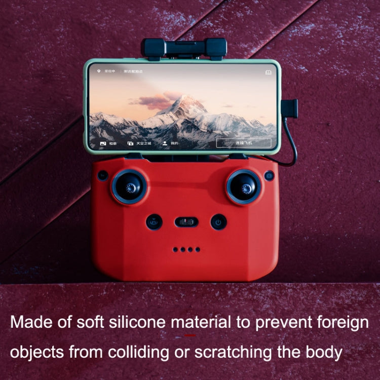 BRDRC DJI-7559 For DJI Mavic 3 / Mini 3 / 3 Pro Remote Control Silicone Protective Cover(Black) - HoMEdemic™ 