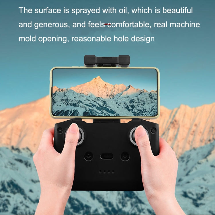 BRDRC DJI-7559 For DJI Mavic 3 / Mini 3 / 3 Pro Remote Control Silicone Protective Cover(Black) - HoMEdemic™ 