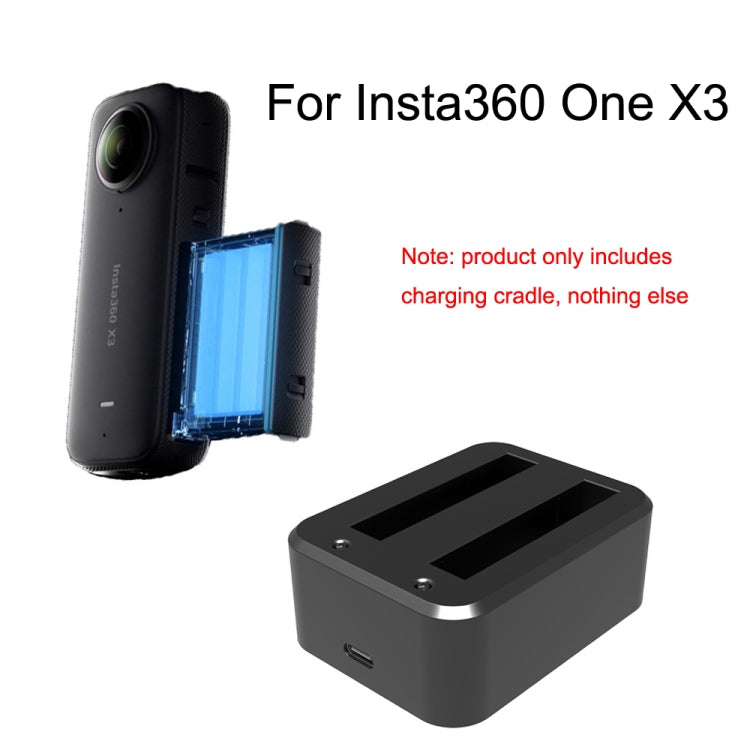 For Insta360 X3 A520 Panoramic Camera Batteries Charger Dual Charging Dock - HoMEdemic™ 