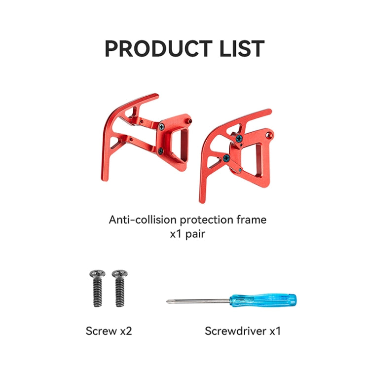 For DJI Avata Drone RCSTQ Gimbal Bumper Protector Aluminum Alloy Anti-collision Bar - HoMEdemic™ 