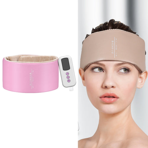 JKQ-121 Head Massager Multifunctional Hot Compress Headache Sleep Aid Head Therapy Instrument(Pink) - HoMEdemic™ 