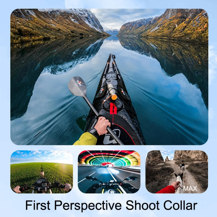 TELESIN TE-HNB-001 Magnetic Halter Bracket Action Camera Shooting Collar For GoPro HERO11 Black / HERO9 Black / DJI Osmo Action 3, Style: MAX Version For S-XXL - HoMEdemic™ 