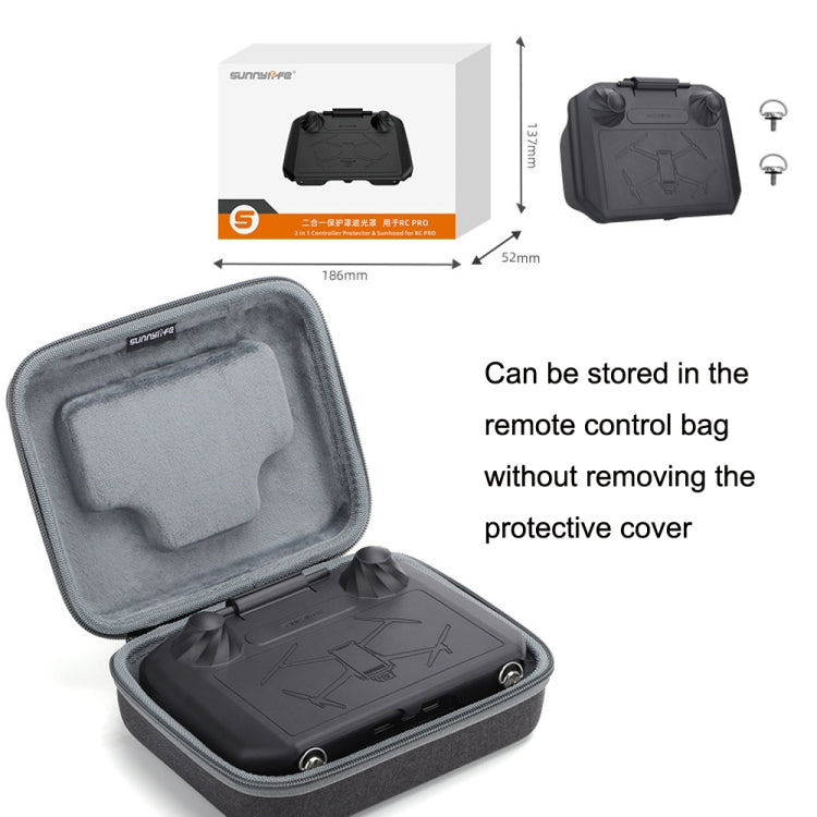 Sunnylife YK558 With Screen Remote Control Shielding Protection Cover For DJI Mini 3 / 3 Pro / Mavic 3 / RC Pro(Black) - HoMEdemic™ 