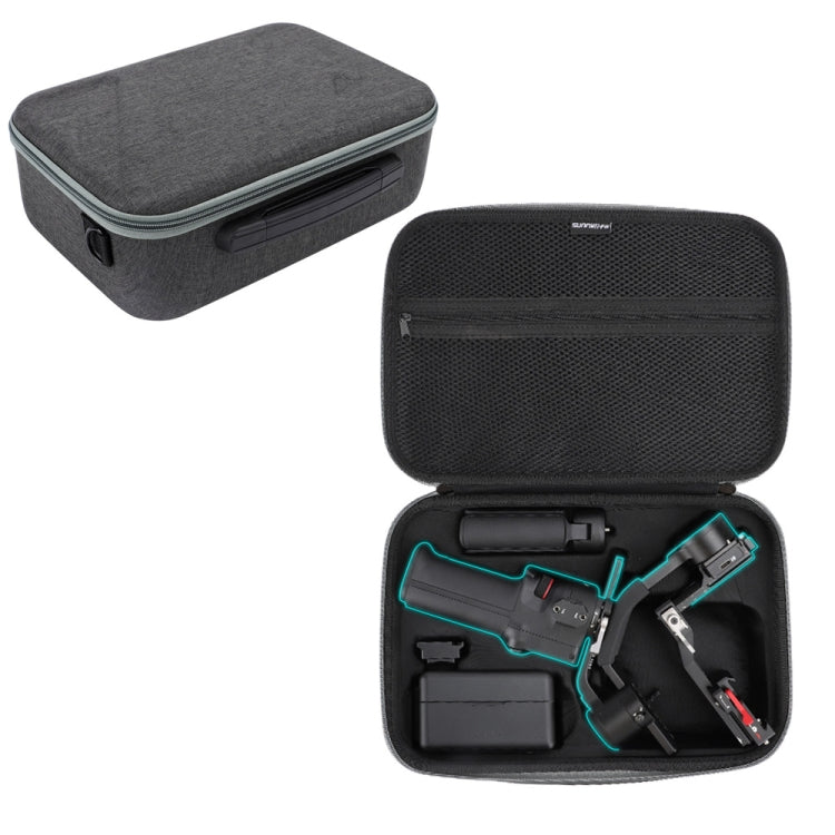 For DJI RS 3 Mini Sunnylife RO-B555 Storage Bag Handheld Stabilizer Suitcase Protective Bag(Black) - HoMEdemic™ 