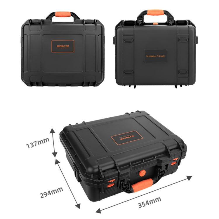 For DJI RS3 Mini Sunnylife AQX-7 Waterproof Safety Box Storage Bag(Black) - HoMEdemic™ 