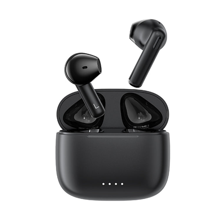 REMAX CozyBuds 2E ENC Dual-microphone Noise Canceling Wireless Bluetooth Headphones(Black) - HoMEdemic™ 