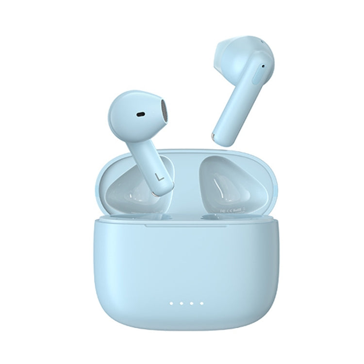 REMAX CozyBuds 2E ENC Dual-microphone Noise Canceling Wireless Bluetooth Headphones(Blue) - HoMEdemic™ 