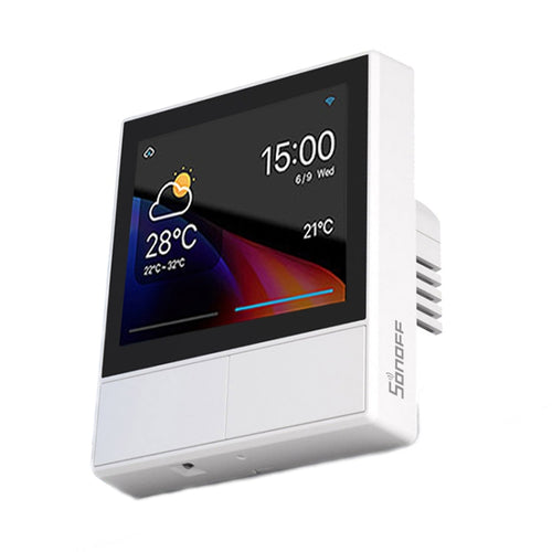 Sonoff NSPanel WiFi Smart Scene Switch Thermostat Temperature All-in-One Control Touch Screen, EU Plug (White) - HoMEdemic™ 