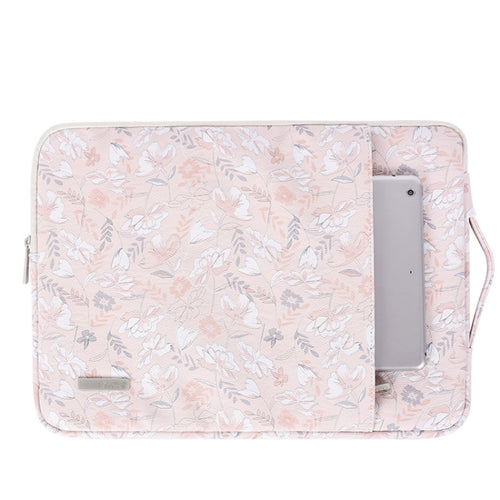 G4-89  PU Laptop Case Tablet Sleeve Bag with Telescoping Handle, Size: 11 Inch(Light Pink) - HoMEdemic™ 