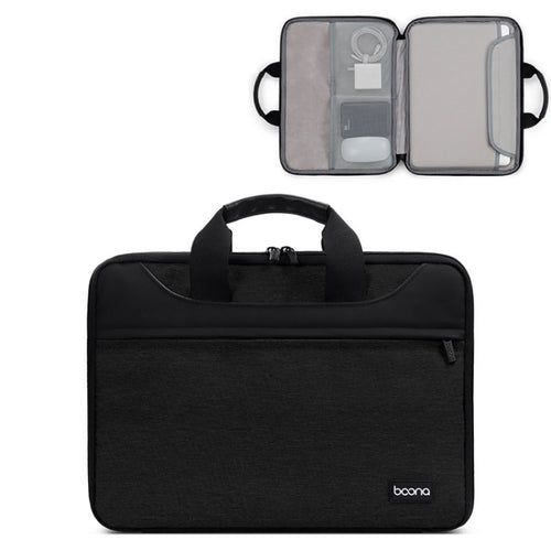 Baona BN-I003 Oxford Cloth Full Open Portable Waterproof Laptop Bag, Size: 11/12 inches(Black) - HoMEdemic™ 