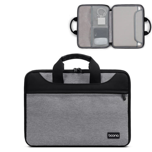 Baona BN-I003 Oxford Cloth Full Open Portable Waterproof Laptop Bag, Size: 11/12 inches(Grey) - HoMEdemic™ 