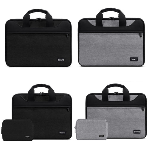 Baona BN-I003 Oxford Cloth Full Open Portable Waterproof Laptop Bag, Size: 11/12 inches(Black+Power Bag) - HoMEdemic™ 