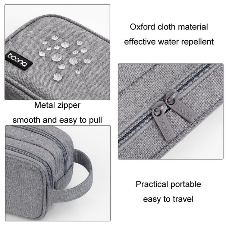 Baona BN-B001 Laptop Power Cord Mouse Headset Organizer(Grey) - HoMEdemic™ 
