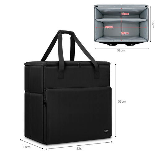 Baona BN-K002 Desktop Computer Host Monitor Keyboard Storage Bag, Size: Medium 24 inches - HoMEdemic™ 