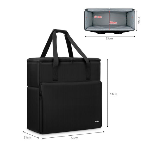 Baona BN-K002 Desktop Computer Host Monitor Keyboard Storage Bag, Size: Single Layer 24 inches - HoMEdemic™ 