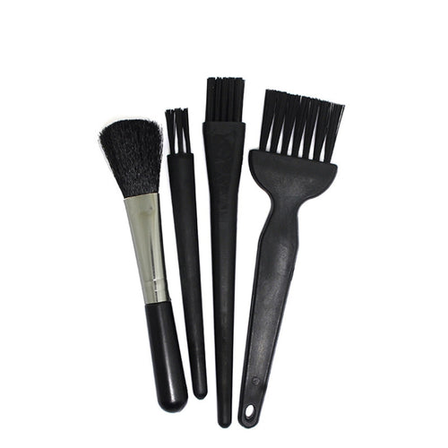 4pcs/set (3 Hard Hair+1 Soft Hair) Computer Keyboard Screen Camera Lens Digital Equipment Cleaning Brush - HoMEdemic™ 