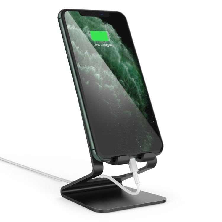 AhaStyle ST02 Mobile Phone Aluminum Alloy Fixed Bracket Storage Charging Base(Black) - HoMEdemic™ 